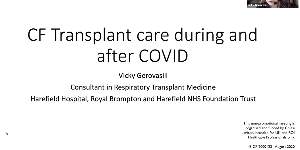 Cystic Fibrosis Transplant Care During and After COVID-19