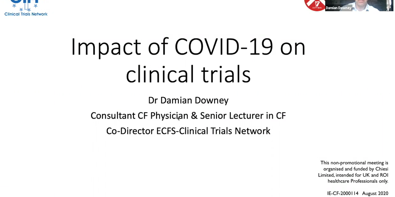 Impact of COVID-19 on Cystic Fibrosis Clinical Trials