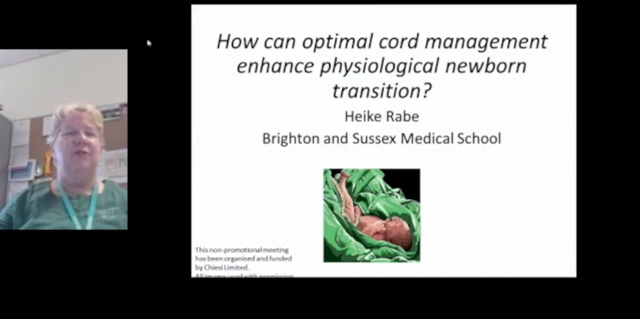 How Can Cord Management Enhance Physiological Newborn Transition?