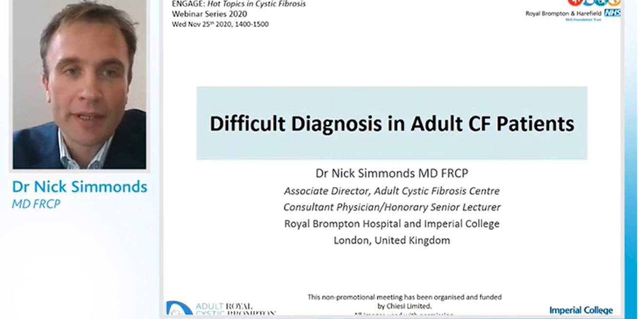 Difficult Diagnosis in Adult Cystic Fibrosis Patients