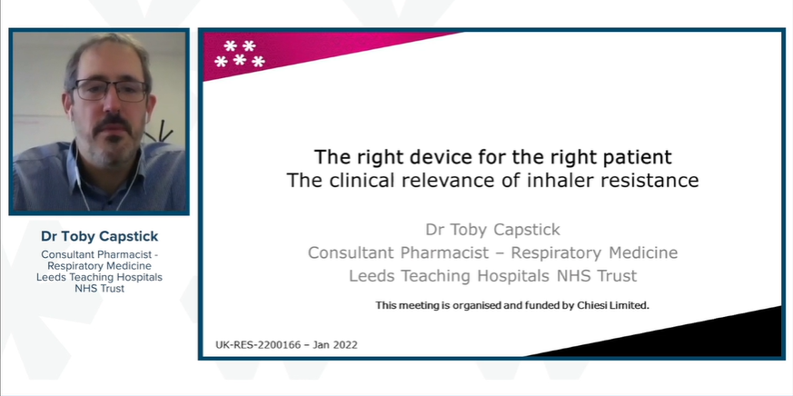 What Is the Clinical Relevance of Inhaler Resistance?