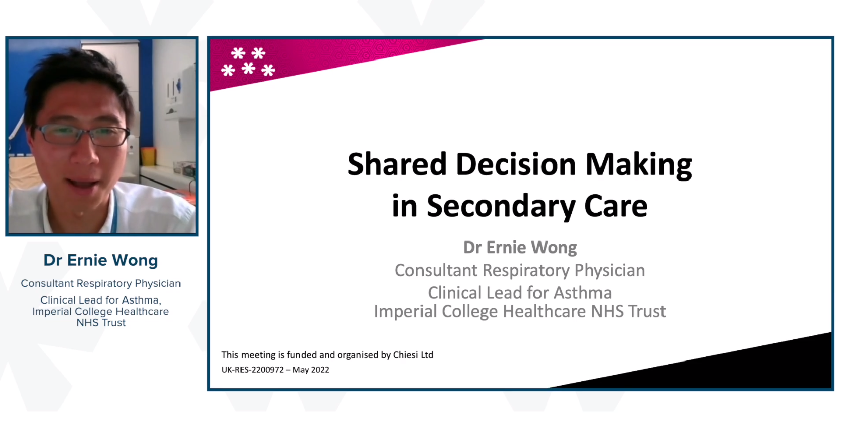 Shared Decision Making in Secondary Care