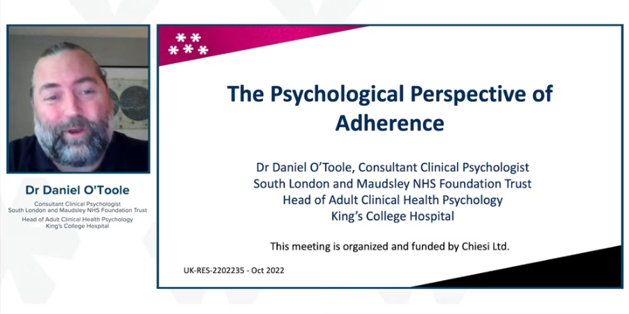 The Psychological Perspective on Adherence