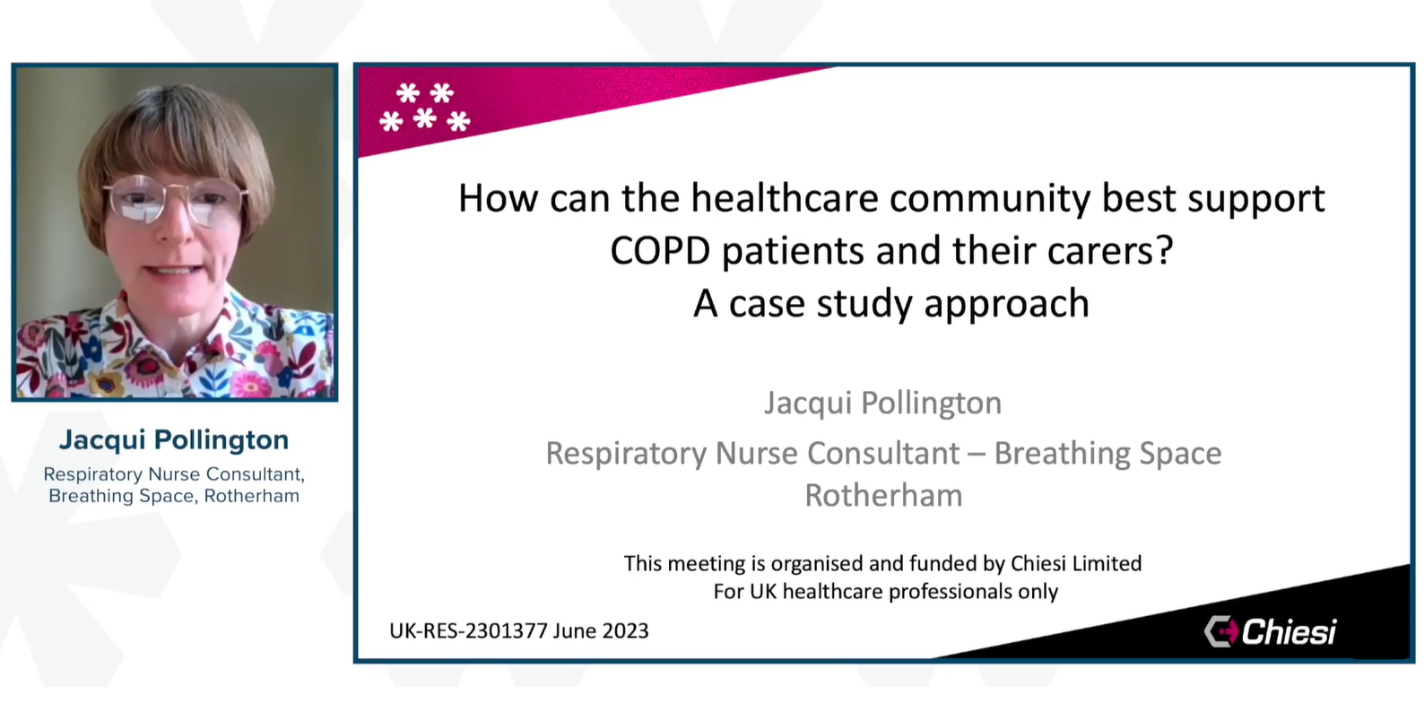 How Can the Healthcare Community Best Support COPD Patients and Their Carers?
