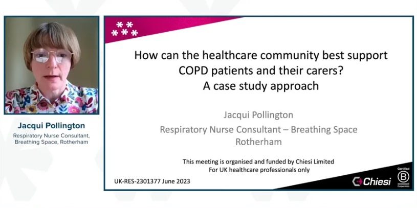 How Can the Healthcare Community Best Support COPD Patients and Their Carers?