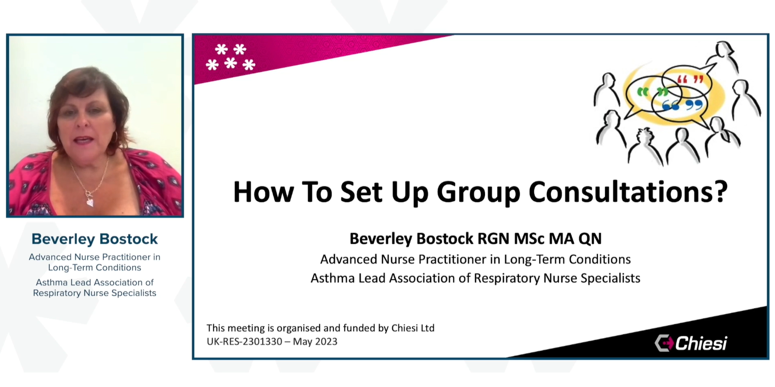 How to Set Up a Group Consultation in Respiratory Long-Term Conditions