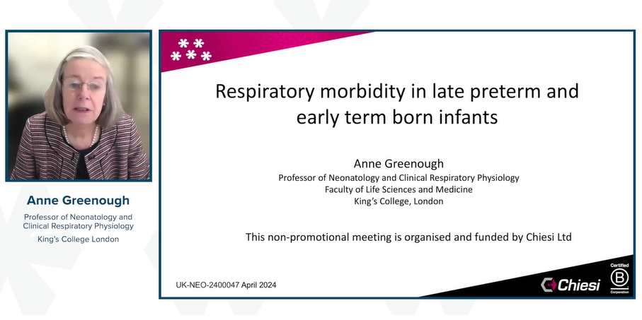 Respiratory Morbidity in Late Preterm and Early Term Born Infants