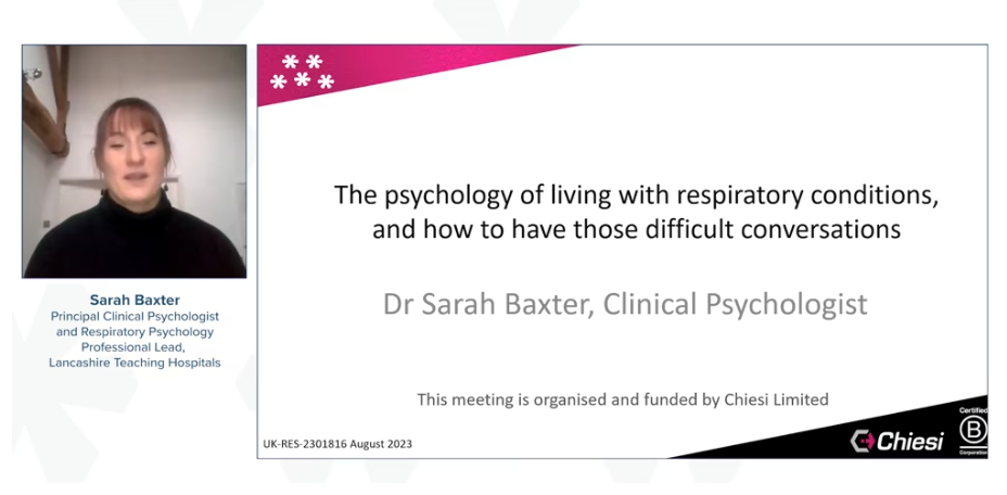 The Psychological Burden of Respiratory Conditions