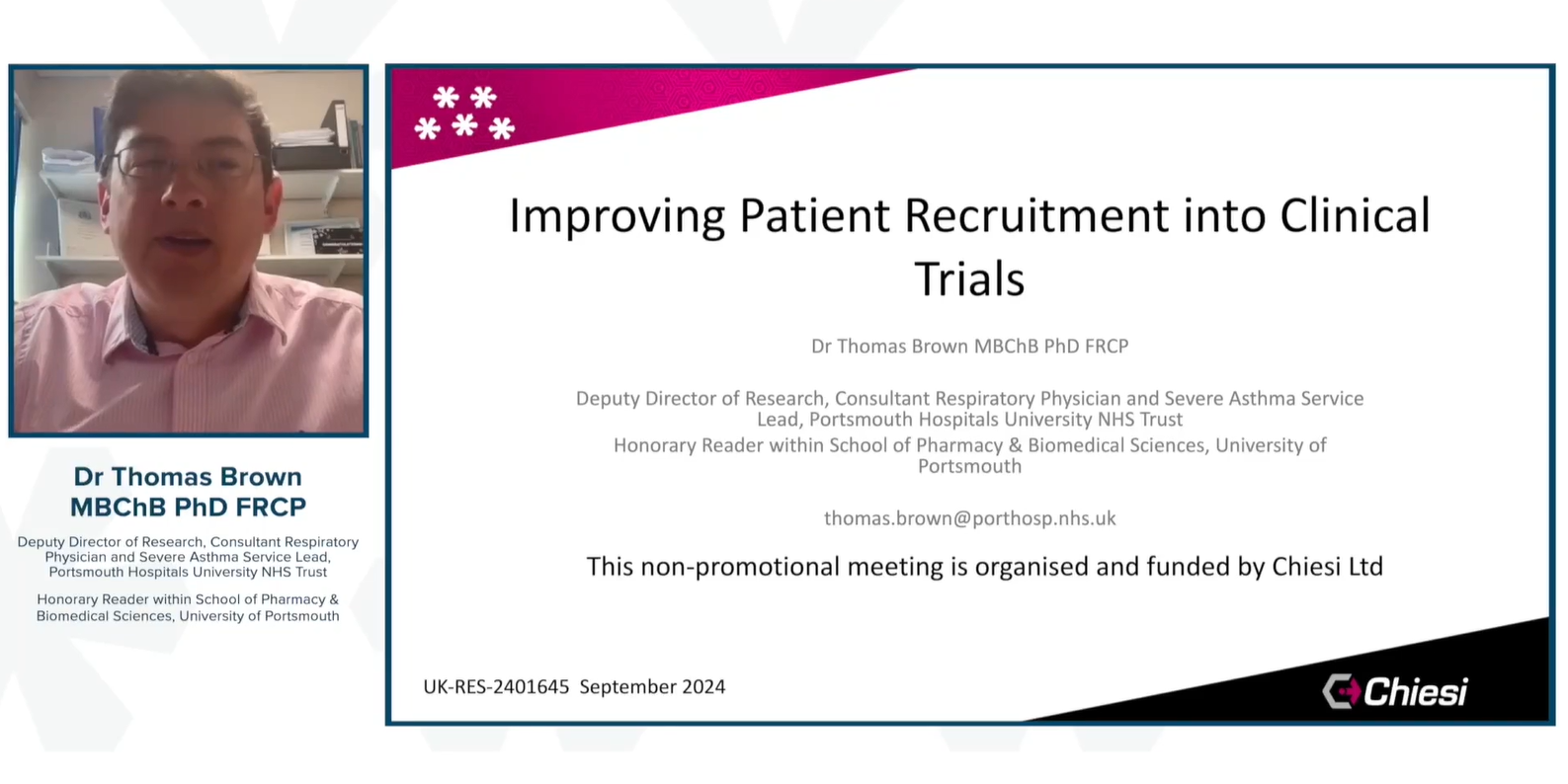 Improving Patient Recruitment into Clinical Trials