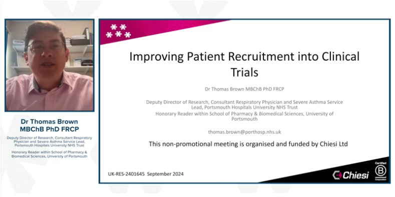 Improving Patient Recruitment into Clinical Trials