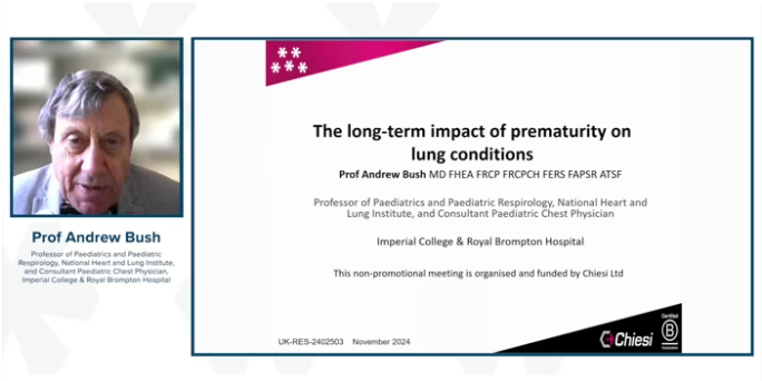 The Long-Term Impact of Prematurity on Lung Conditions