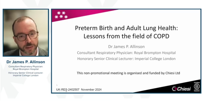 Preterm Birth and Adult Lung Health: Lessons From the Field of COPD