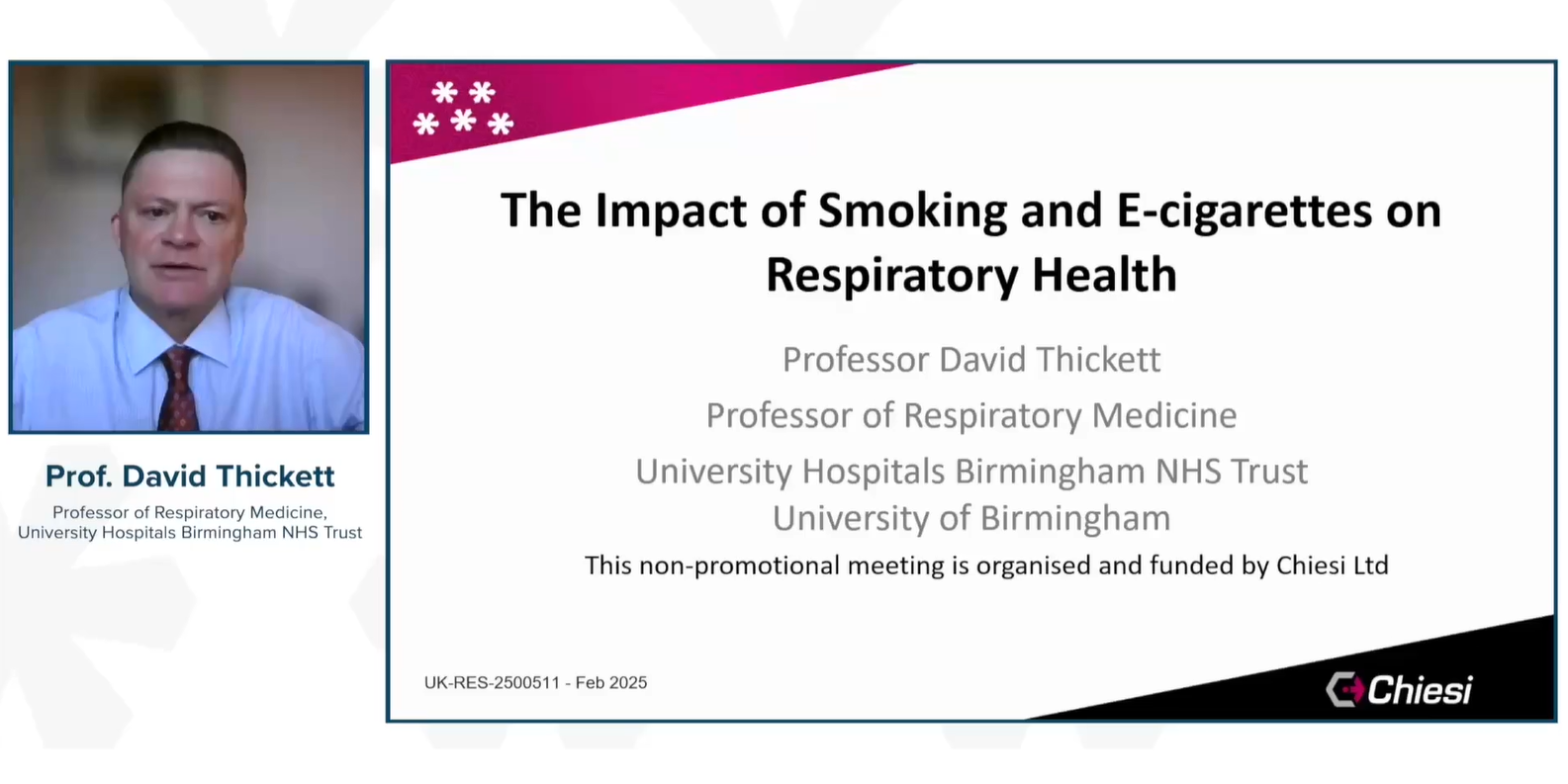 The Impact of Smoking and E-cigarettes on Respiratory Health