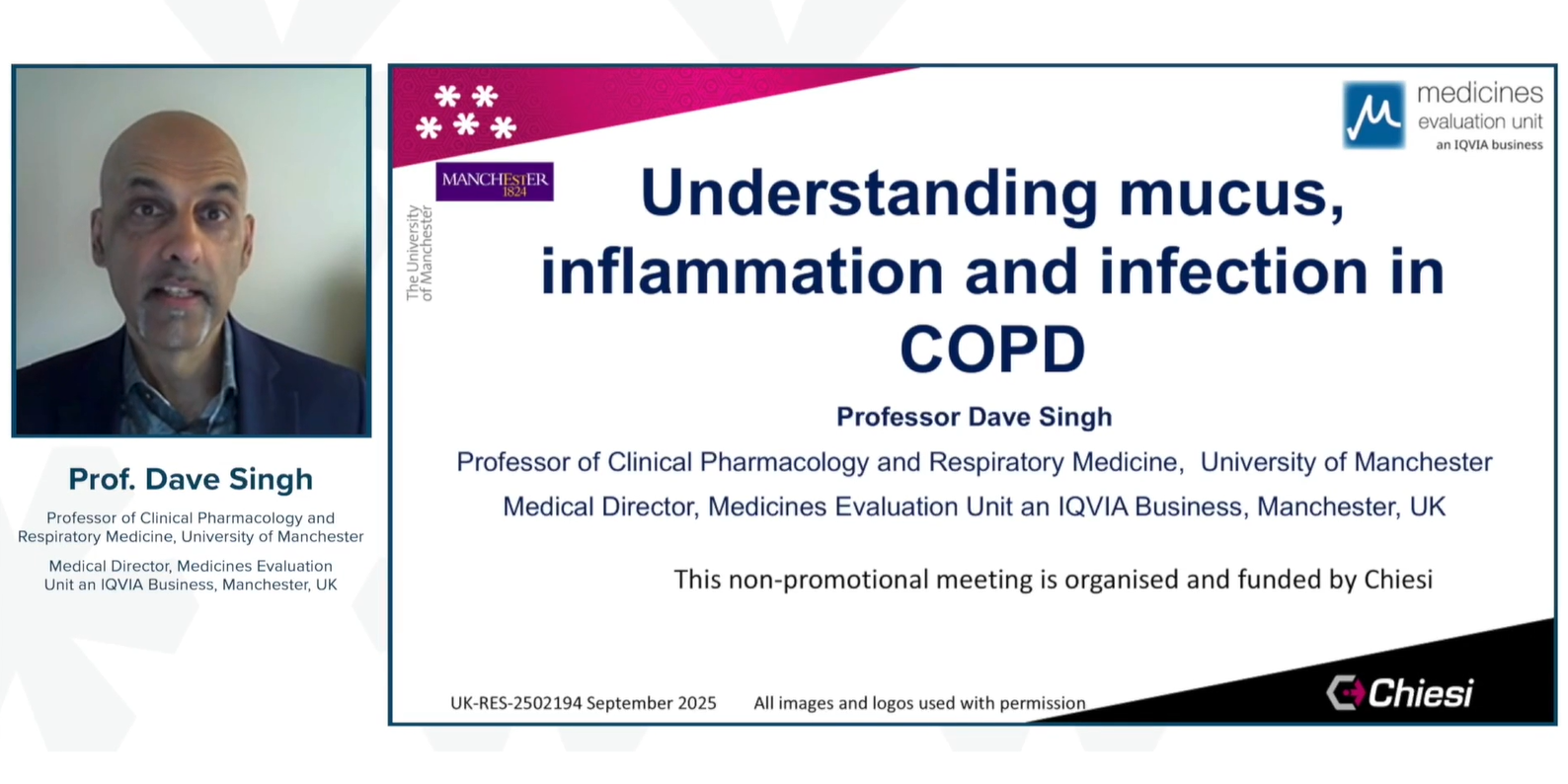 Understanding Mucus, Inflammation and Infection in COPD