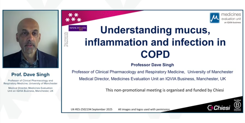 Understanding Mucus, Inflammation and Infection in COPD