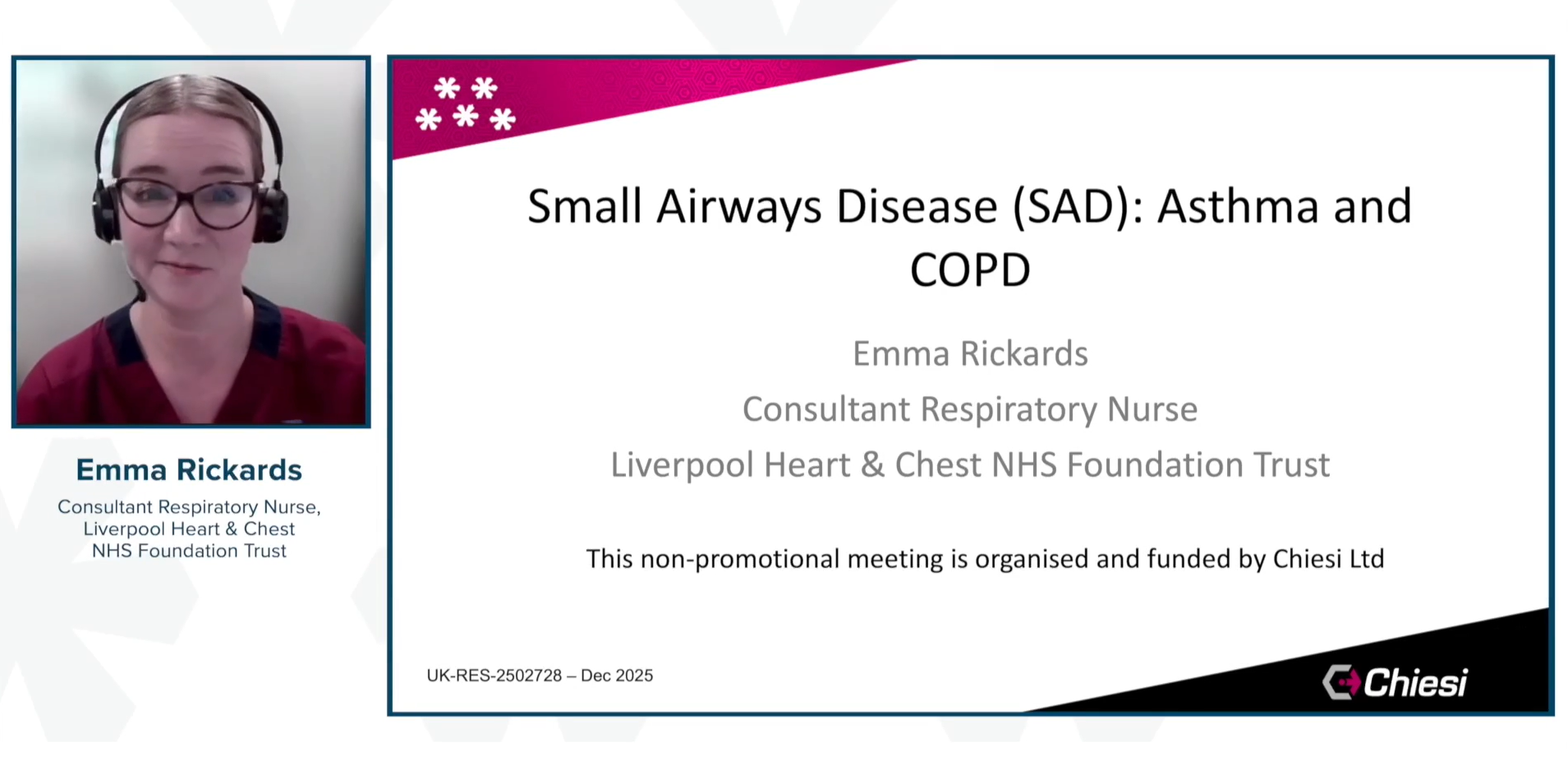 Small Airways Disease (SAD): Asthma and COPD